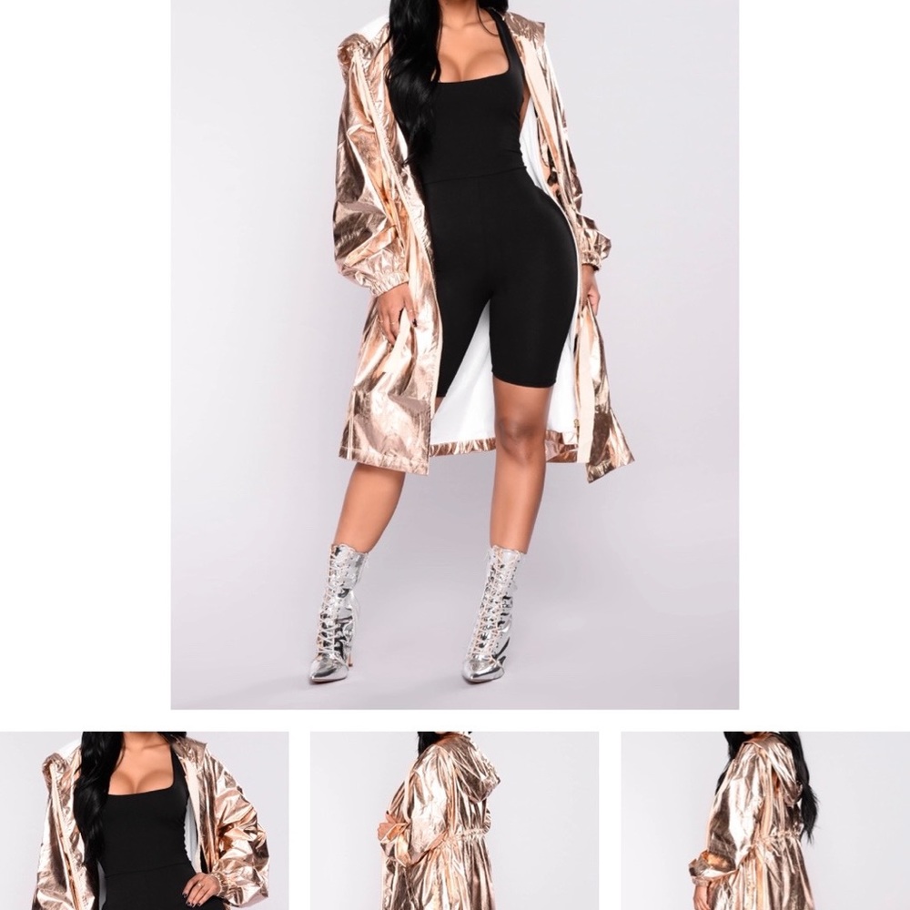 Metallic Light Jacket